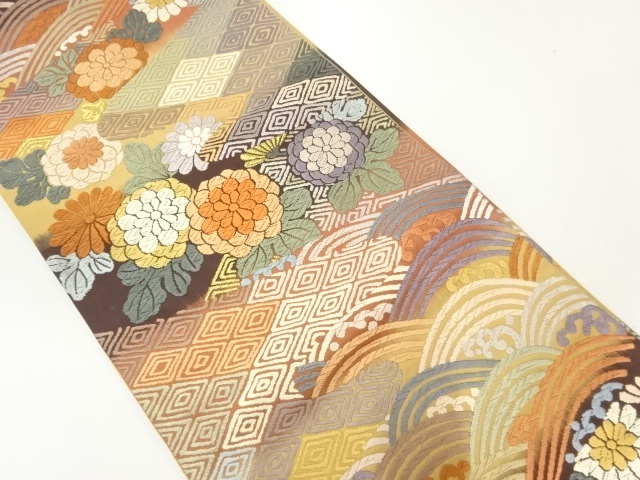 Japanese Kimono / Fukuro Obi Silk